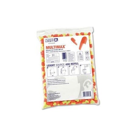 Honeywell North Howard Leight MultiMax MM-LS4-REFILL Dispenser Refill, Tapered, 200 Pair MM-LS4-REFILL